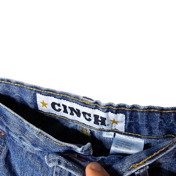 Cinch Western Bootcut Rodeo Jean's. Perfect Condition! - Picture 4 of 6